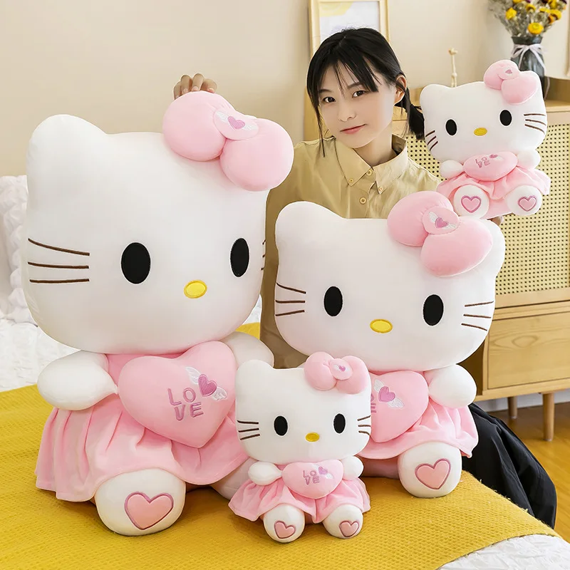 Sanrio hello kitty розовые плюшевые - Фотография_6