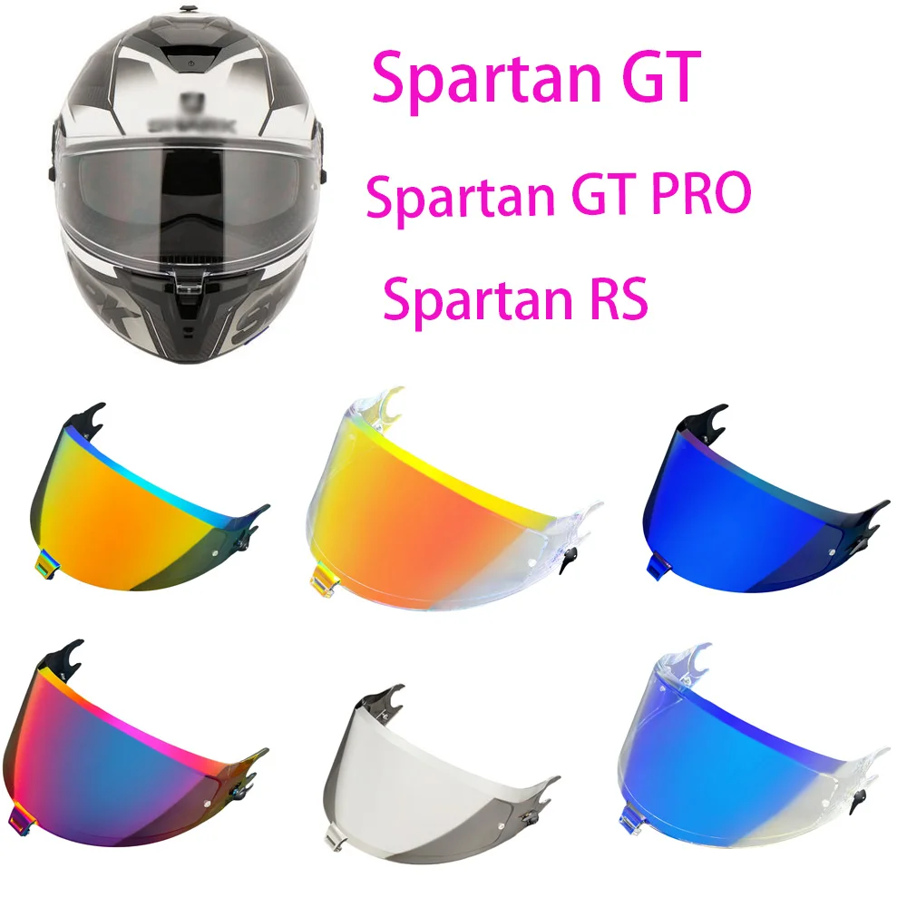Spartan rs шлем козырек линзы мотоциклетный
