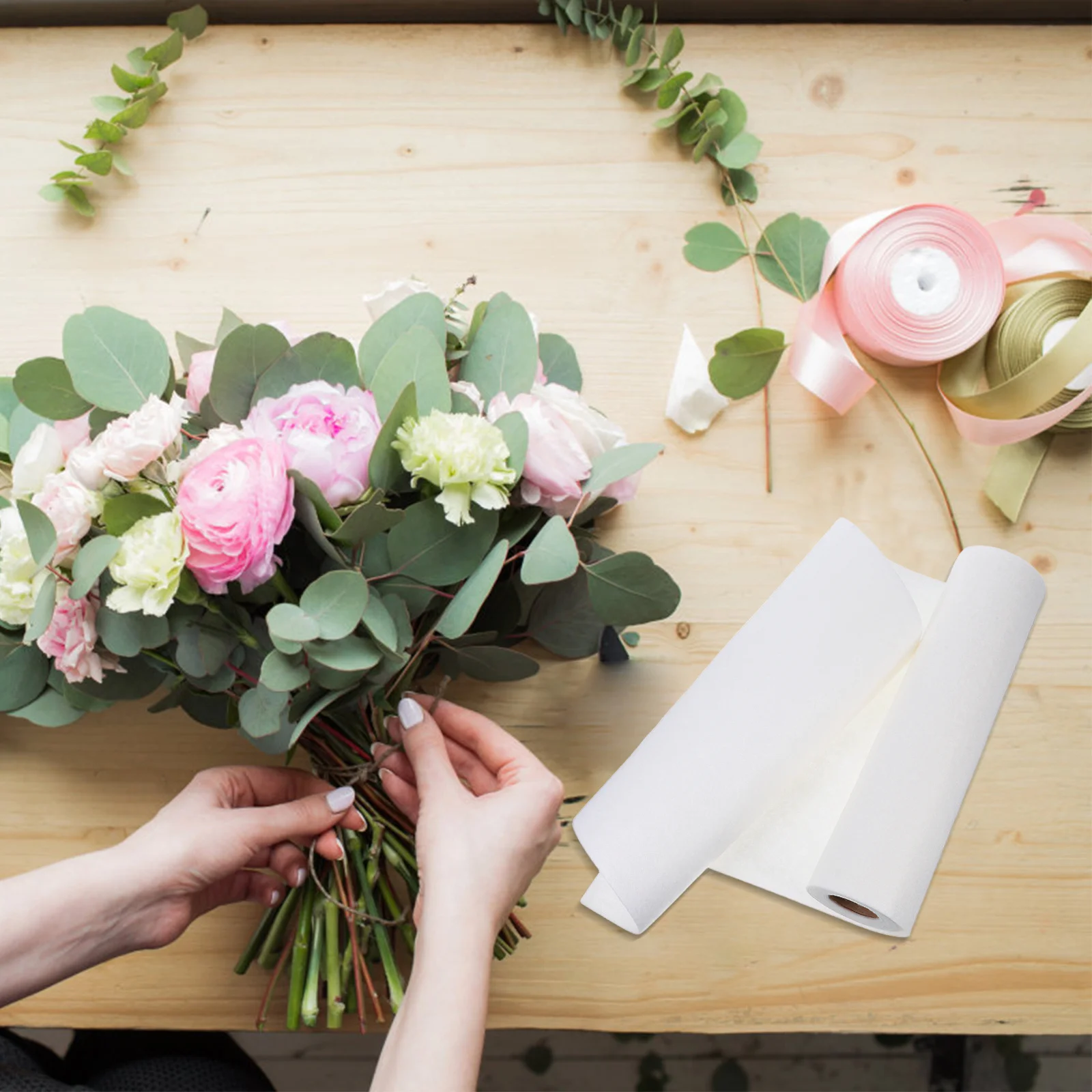Хлопковая бумага для удержания свежих цветов - Фотография_5