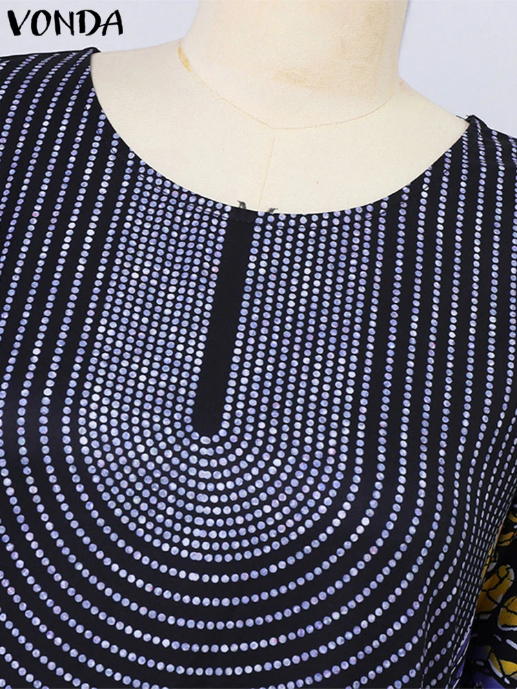 Женское длинное платье больших размеров 2024 - Фотография_5