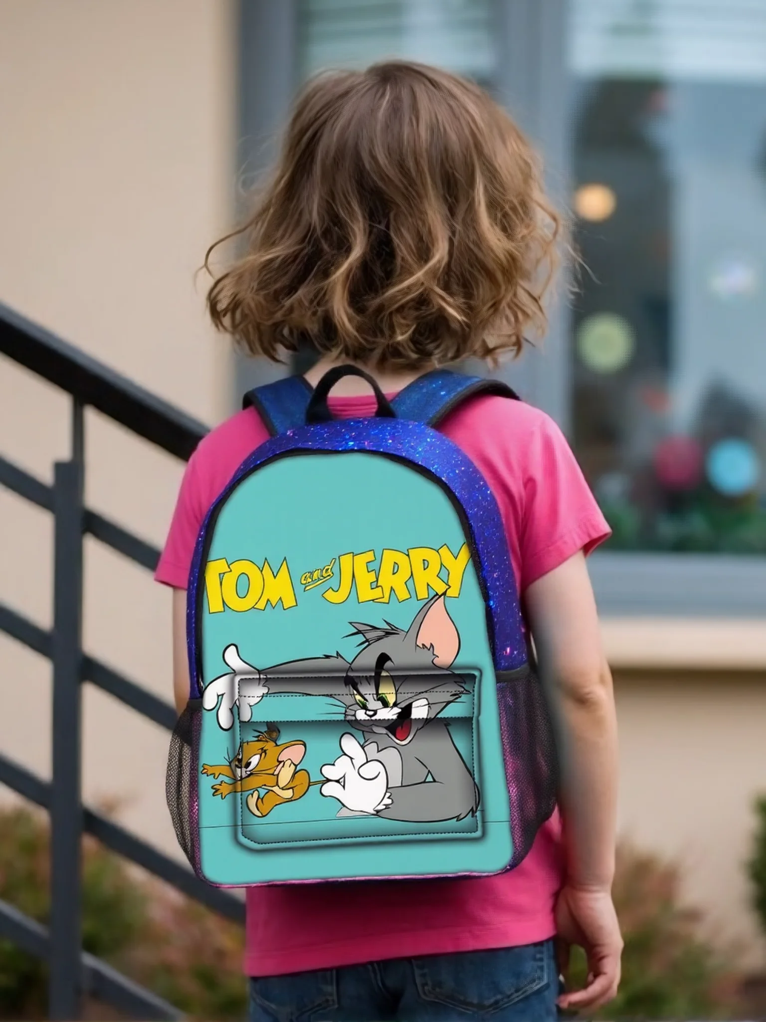 Модный легкий студенческий рюкзак