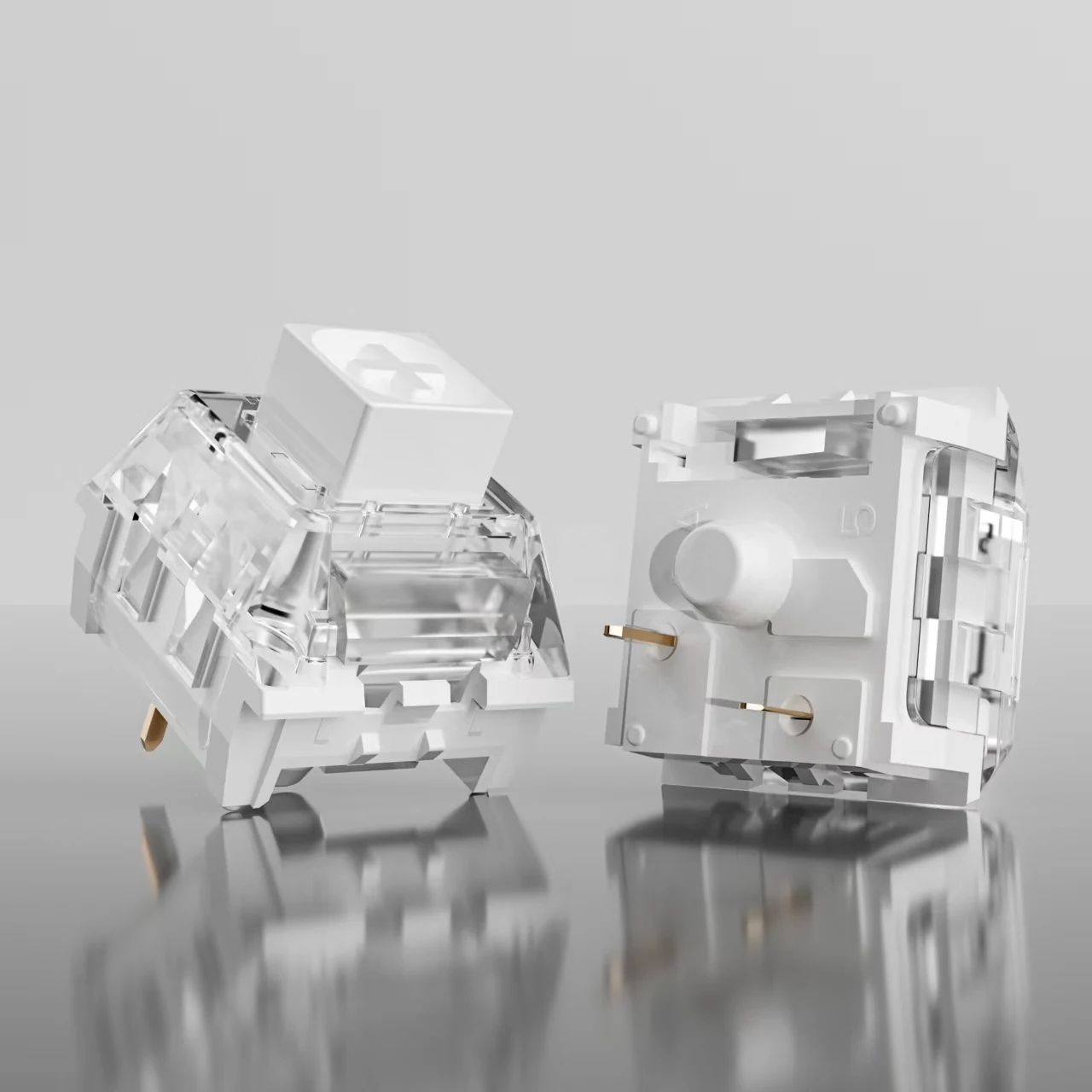 Переключатели kailh box white pro для механической клавиатуры mx - Фотография_2