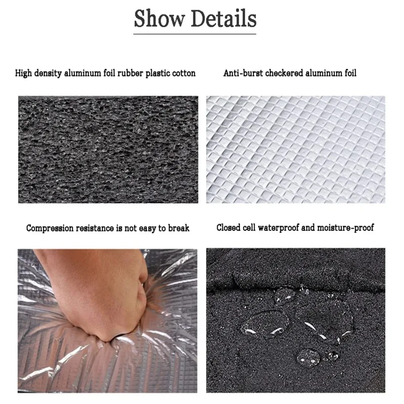 10 мм звукоизоляционный изоляционный коврик - Фотография_5