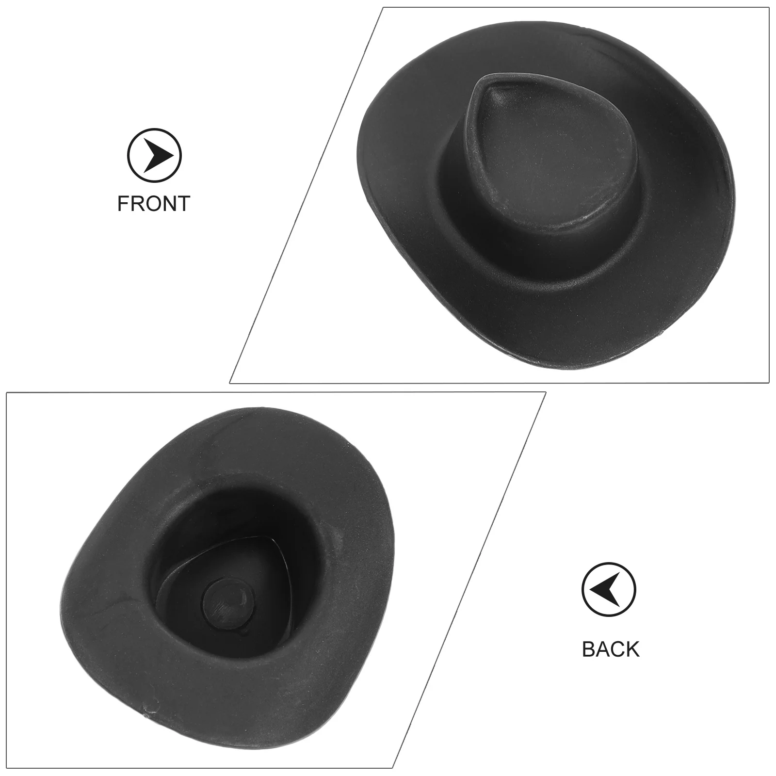 Миниатюрные ковбойские шляпы для вечеринок - Фотография_3