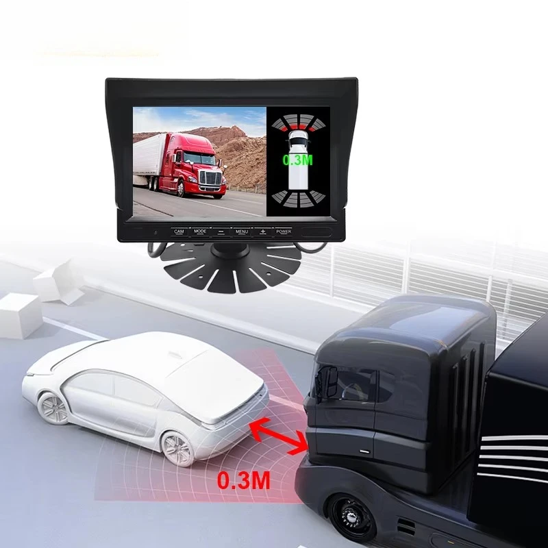 7-дюймовый цифровой резервный грузовик для парковки заднего хода - Фотография_2