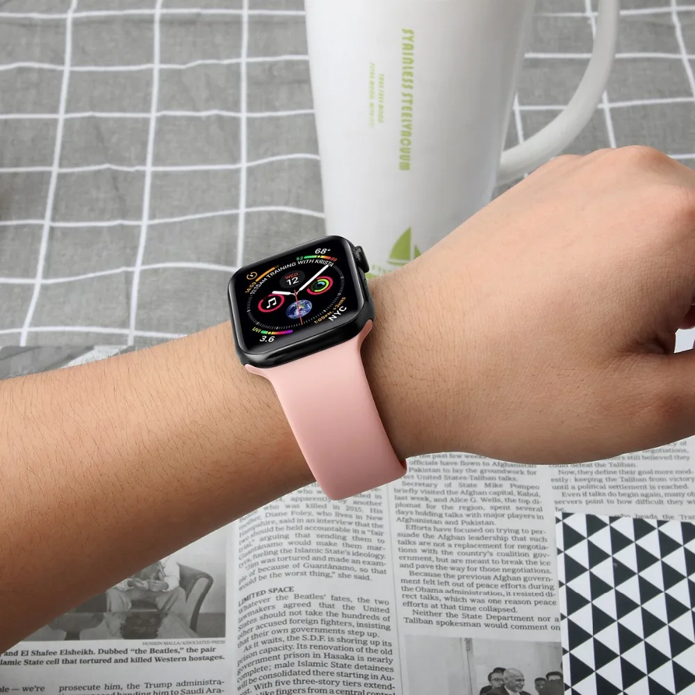 Силиконовый ремешок для apple watch - Фотография_4