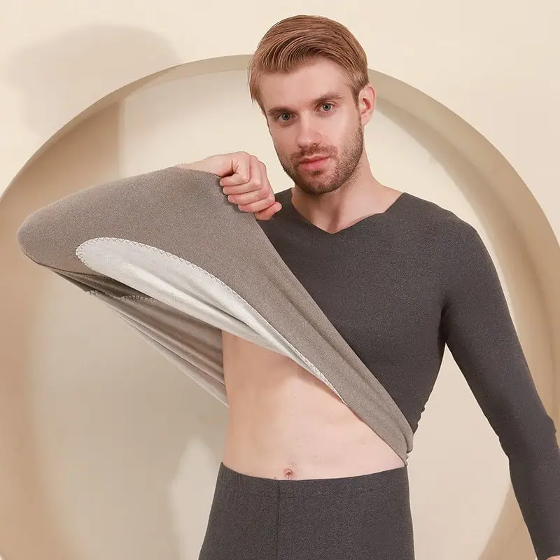 Мужская зимняя пижама для сна - Фотография_4