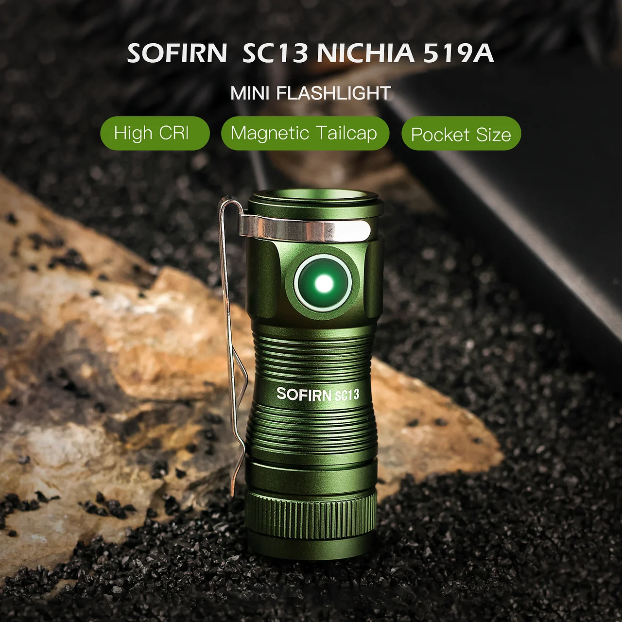 Sofirn sc13 519a 5000k мини мощный