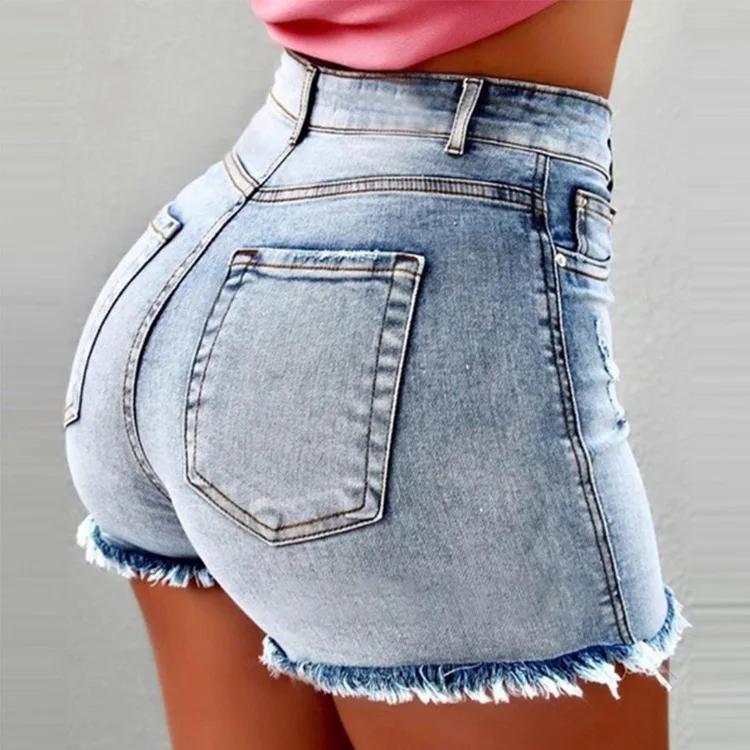 Джинсовые шорты, женские винтажные - Фотография_5