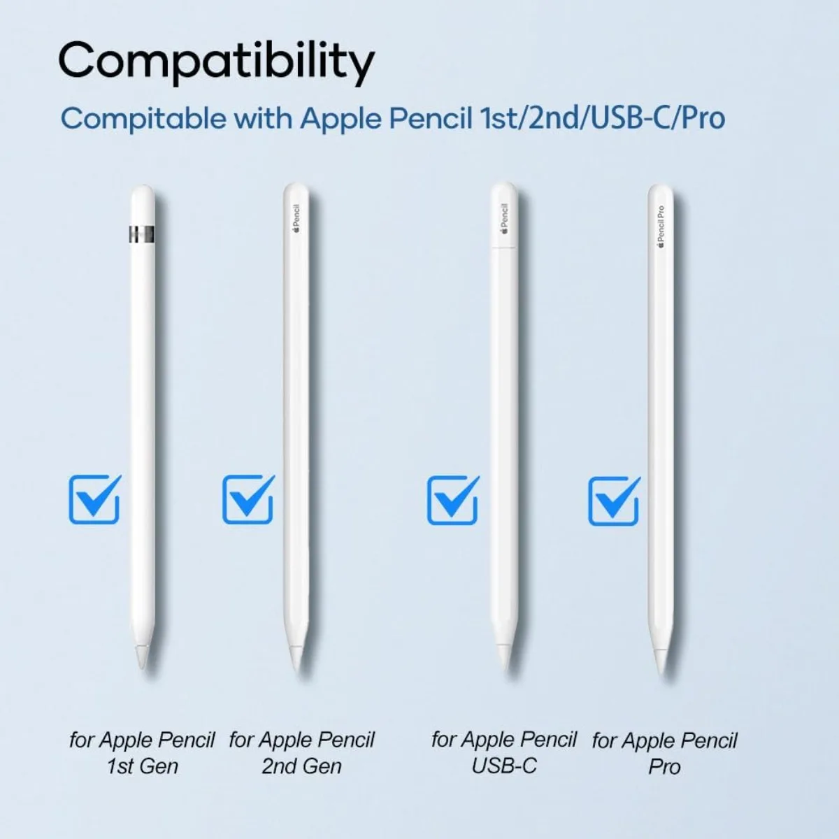 Сменные насадки для apple pencil - Фотография_3