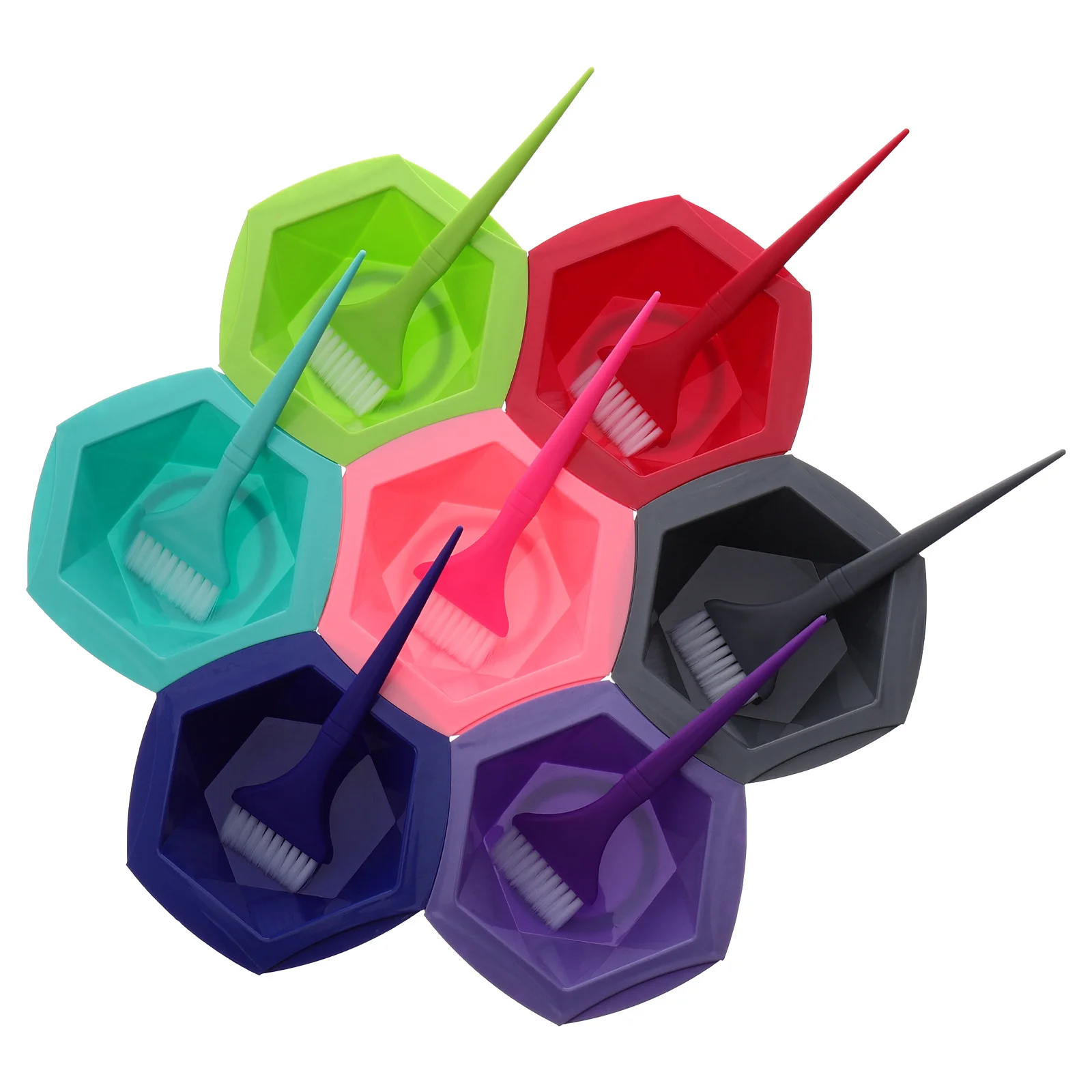 7 комплектов, набор для краски для волос - Фотография_3