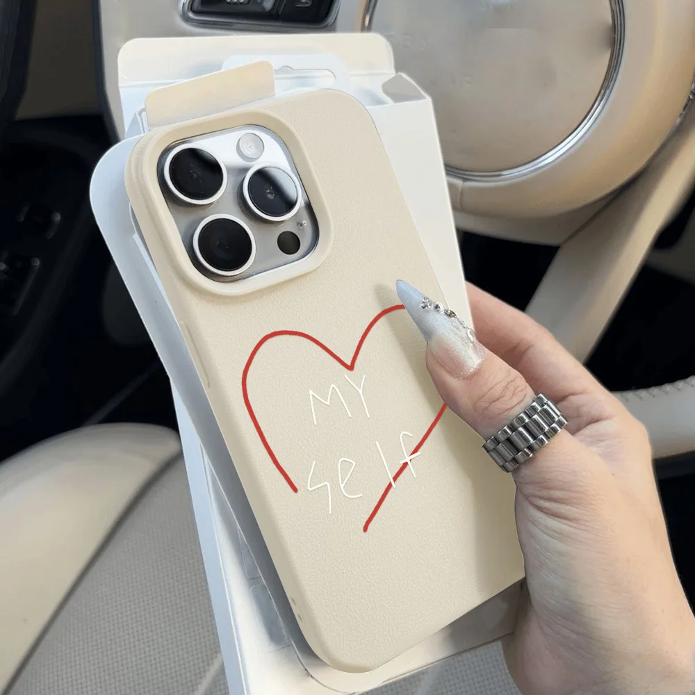 Чехол для телефона love heart для iphone 17 pro - Фотография_3