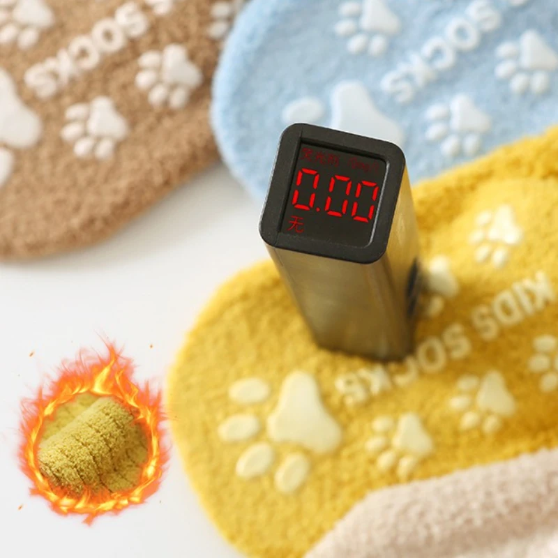 Теплые детские носки до середины икры - Фотография_4