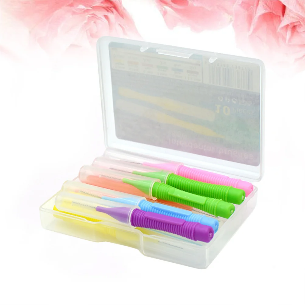 Межзубные щетки, 1 комплект, портативный - Фотография_2