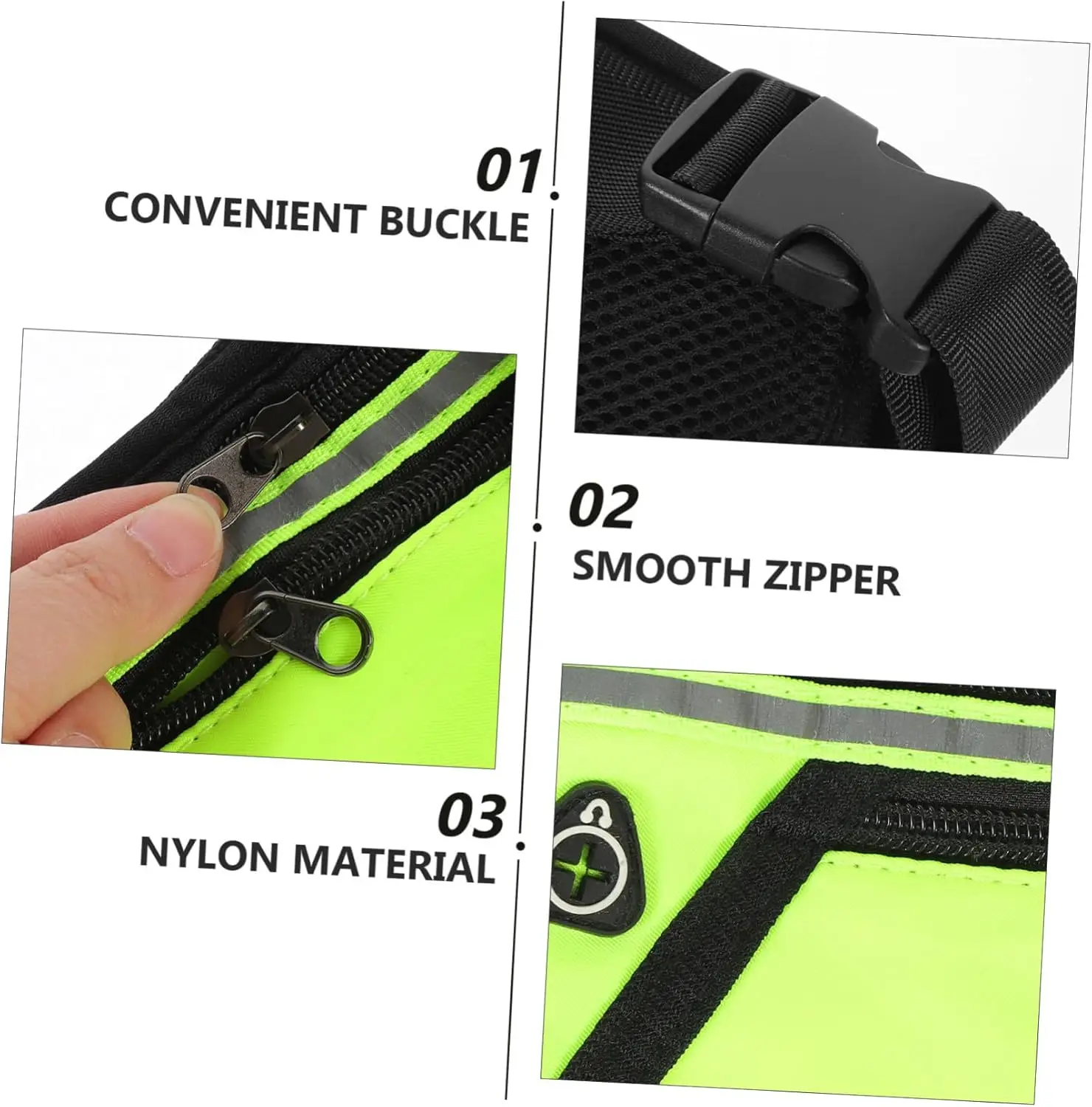 Vanzack регулируемая поясная сумка - Фотография_4