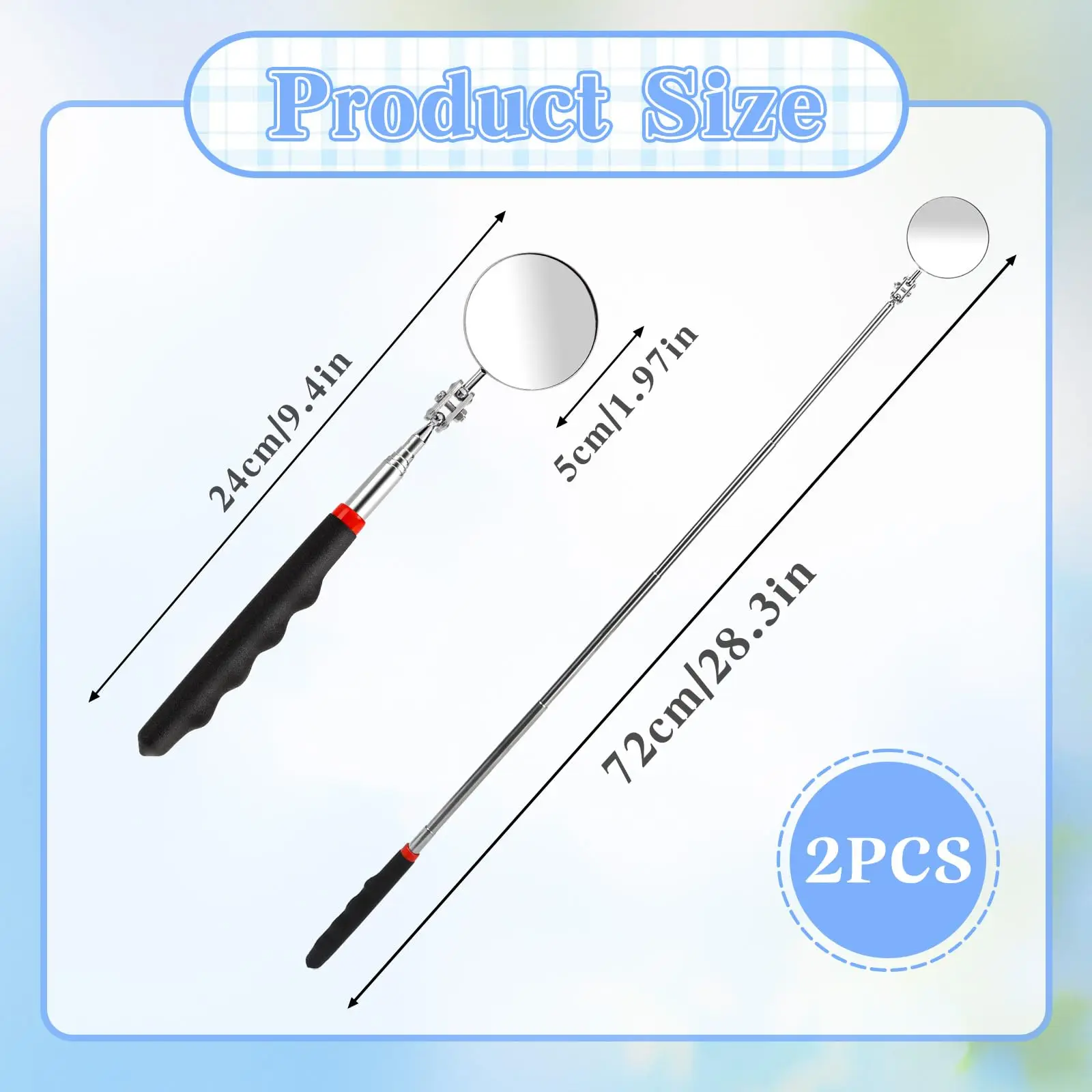 Телескопическое инспекционное зеркало - Фотография_2