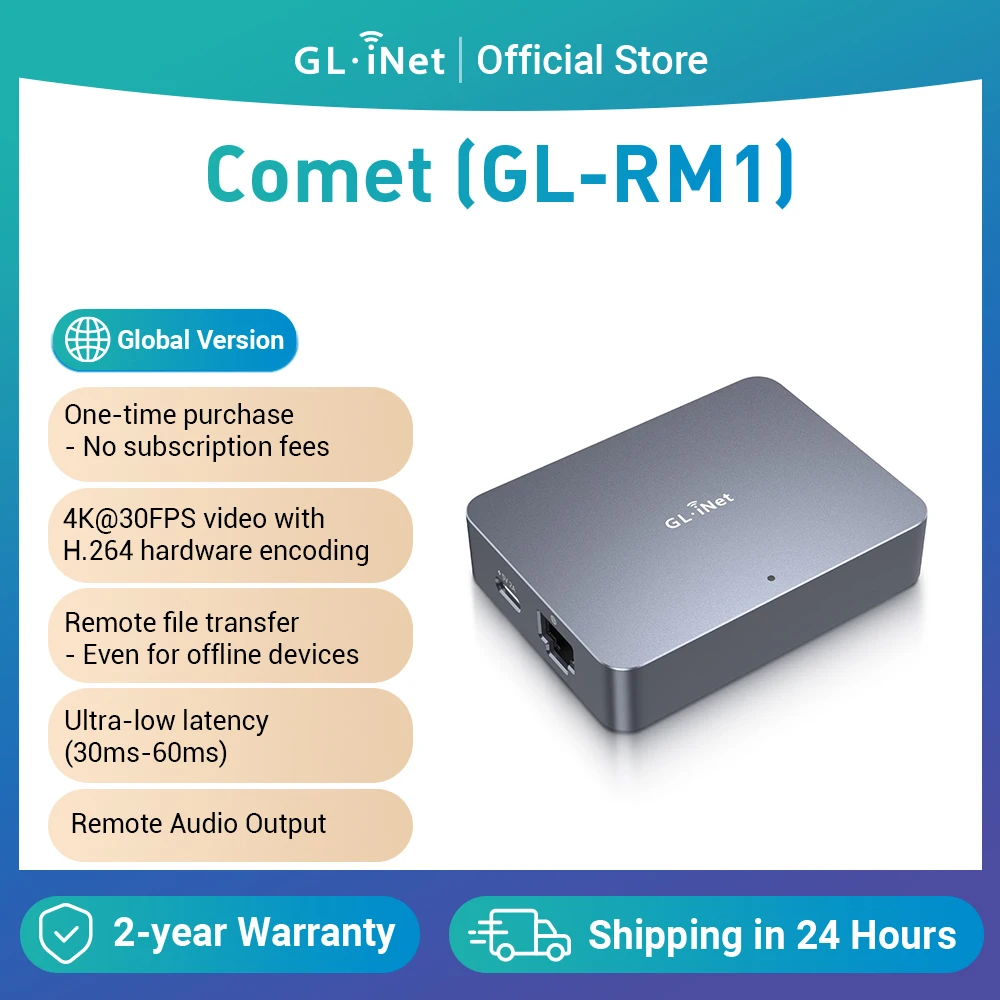 Gl.inet comet (gl-rm1) дистанционное
