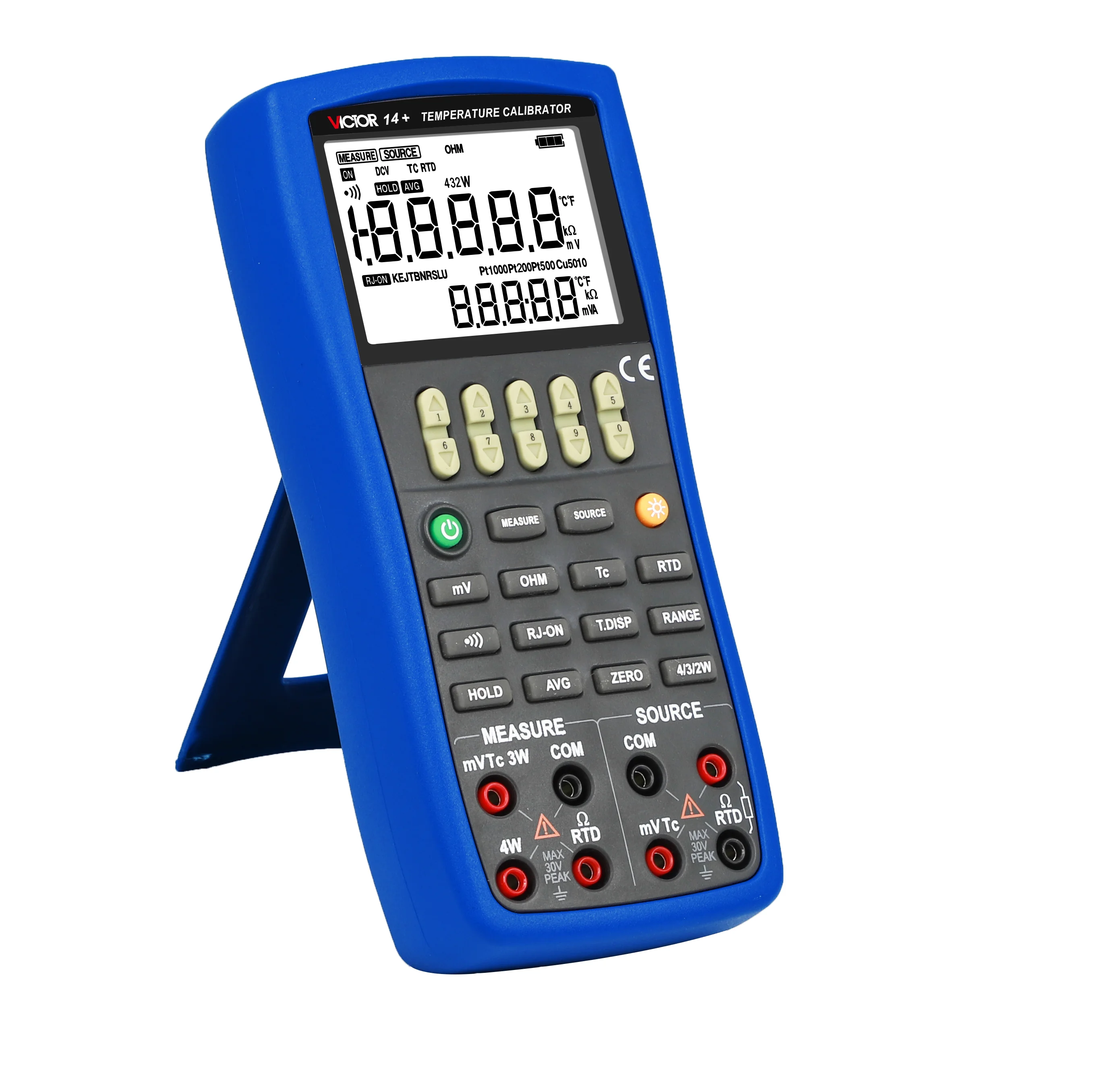 Victor 14+ калибратор термопары - Фотография_4