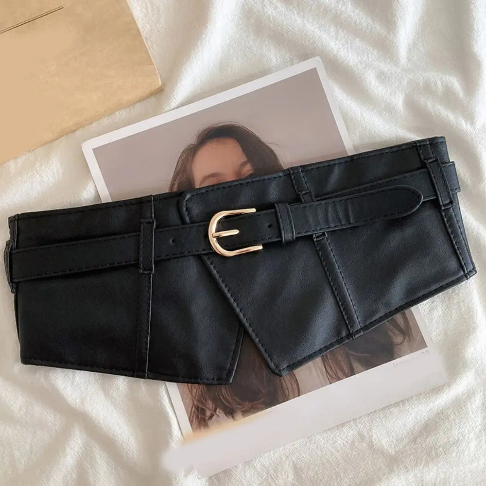 Модные регулируемые эластичные пояса из искусственной кожи