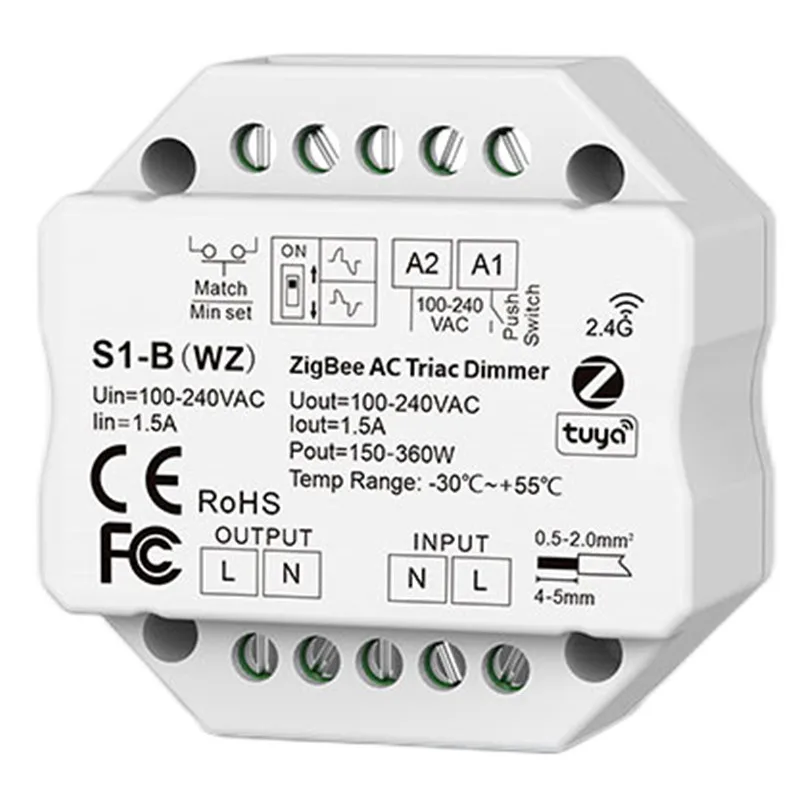 Ac triiac dimmer одноцветный 2 - Фотография_2