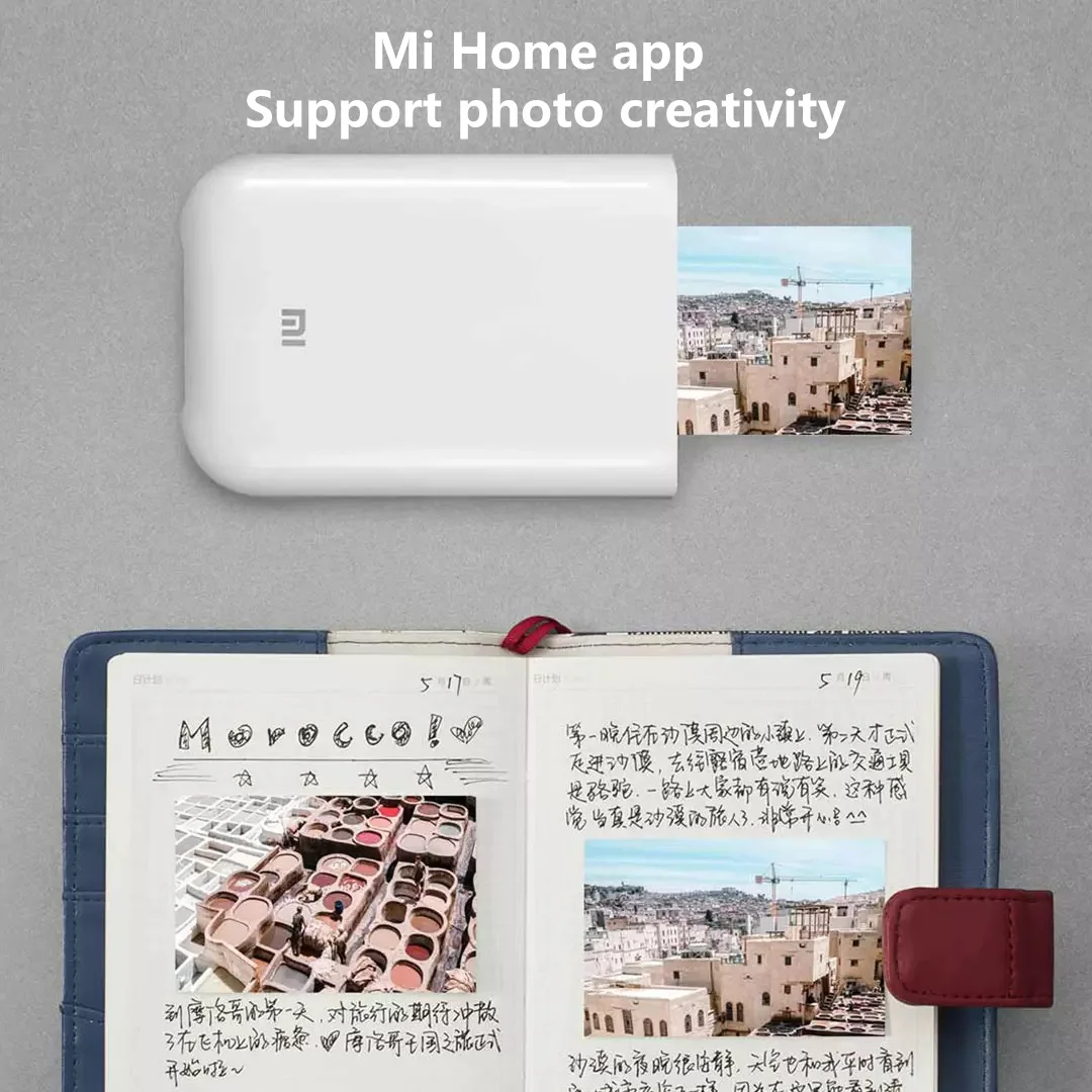 Новый оригинальный портативный мини-карманный фотопринтер xiaomi - Фотография_2