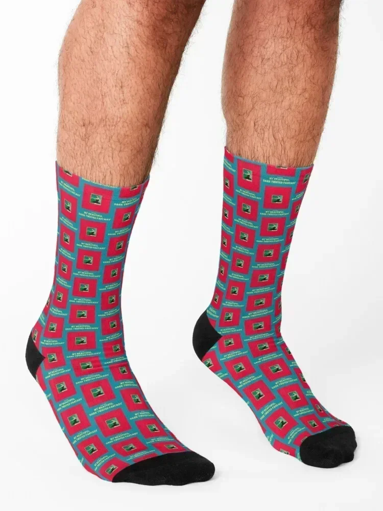 My beautiful dark twisted fantasy socks - Фотография_3