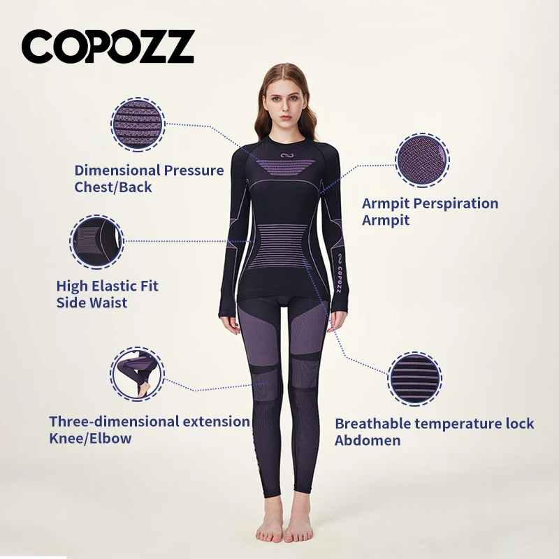 Copozz мужчины женщины лыжные комплекты - Фотография_5