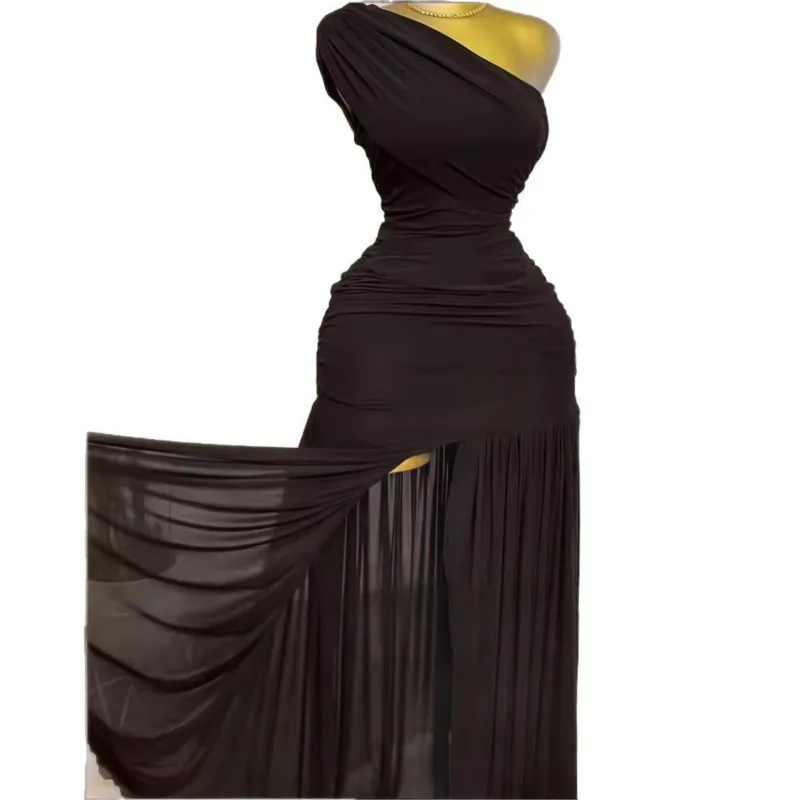 Женское длинное платье элегантное - Фотография_4