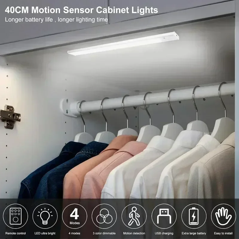 Беспроводной светодиодный ночник xiaomi с датчиком движения - Фотография_4