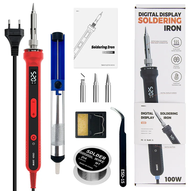 Комплект паяльника 100 вт professional