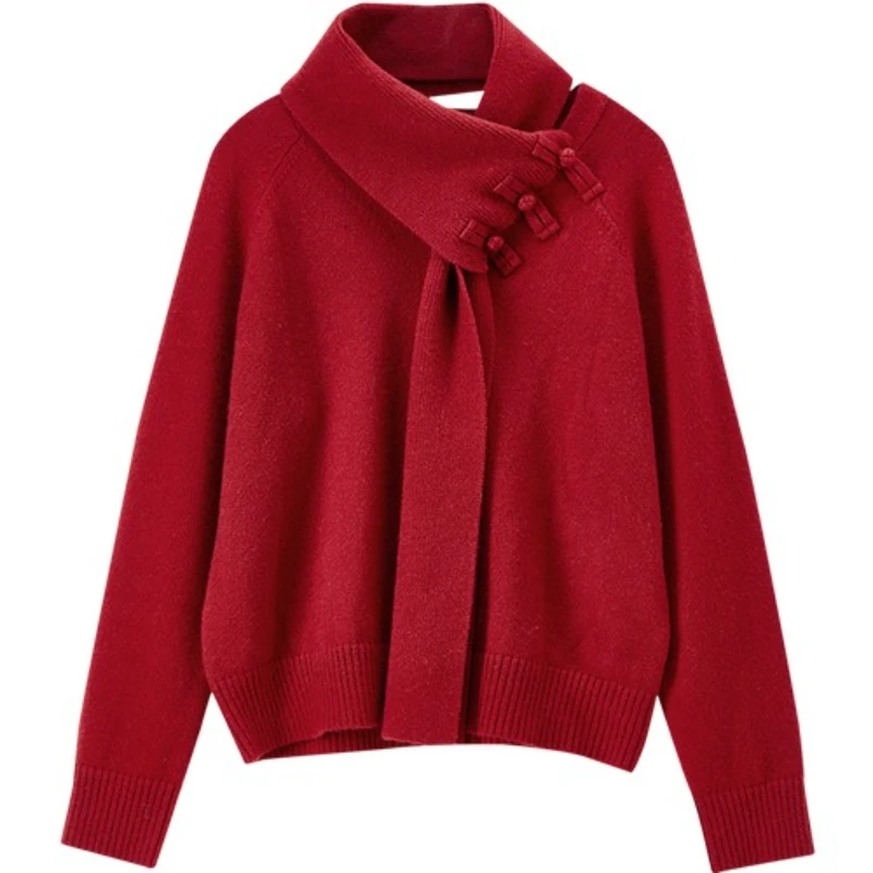 Sentubila женский вязаный пуловер - Фотография_6