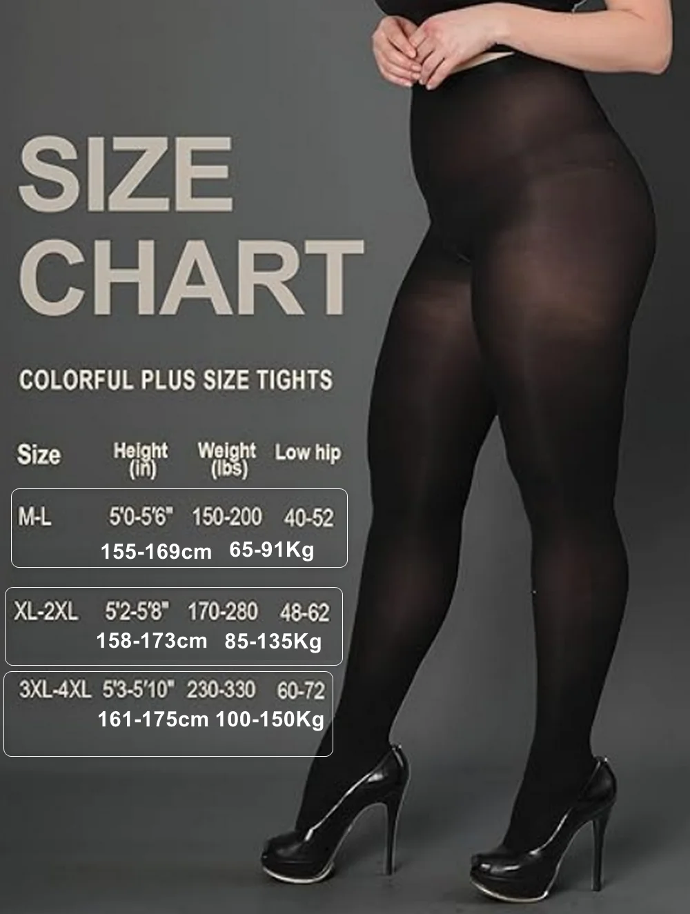 120d колготки больших размеров - Фотография_4