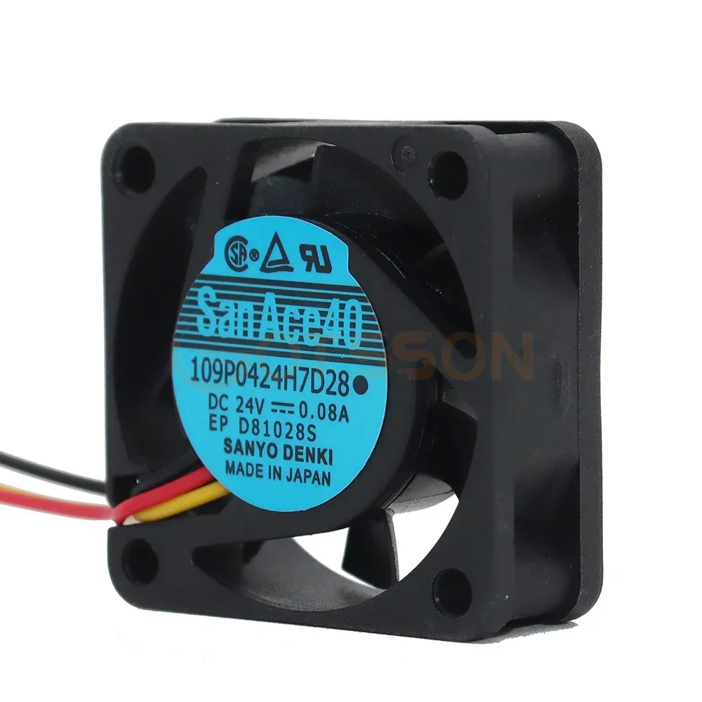 Sanyo 4015 109p0424h7d28 охлаждающие серверные вентиляторы для fanuc p/n - Фотография_2