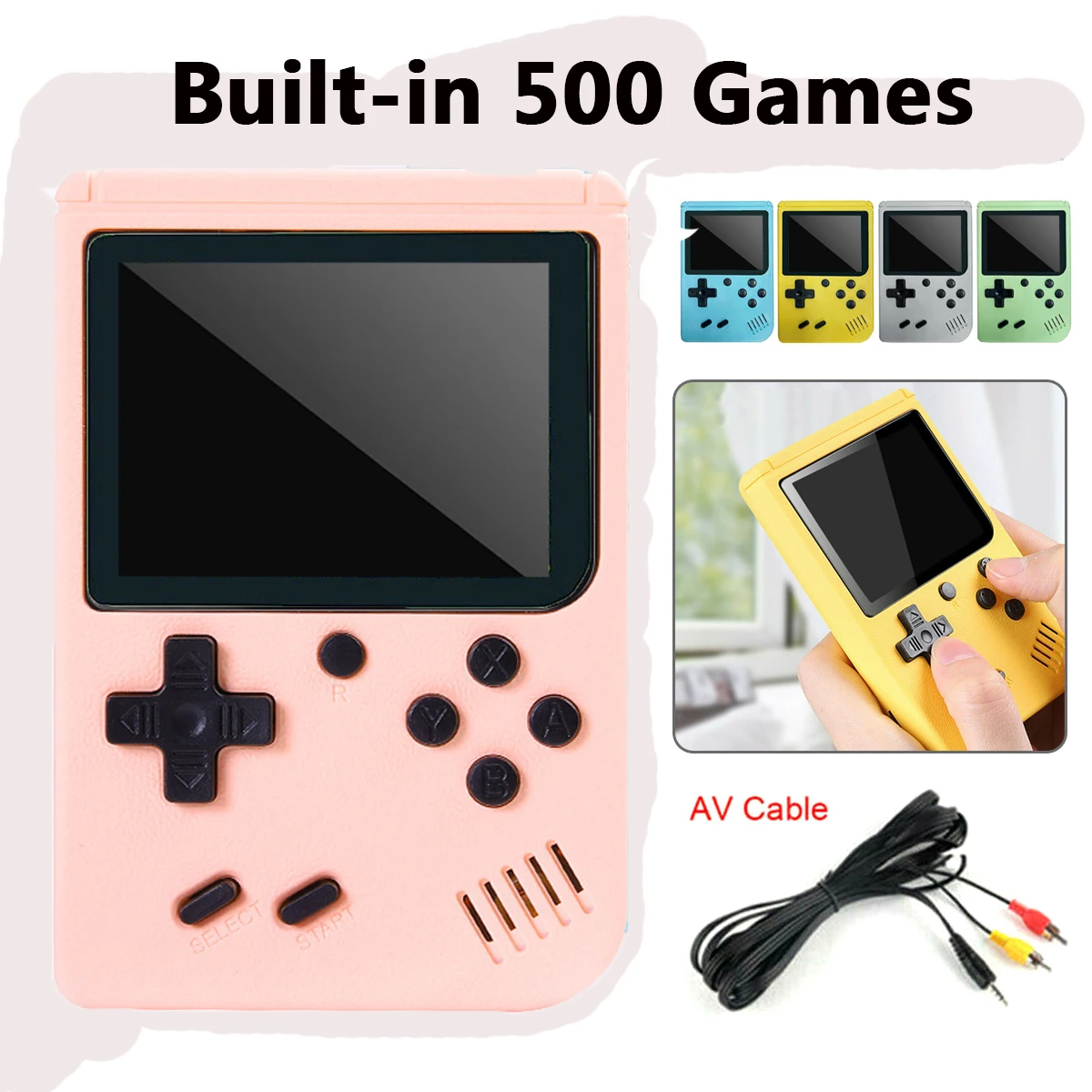 Встроенная 500+ классических игр - Фотография_3