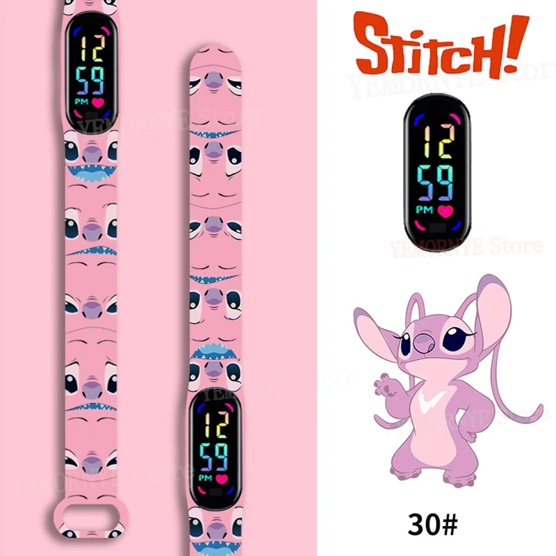 Цифровые детские часы disney stitch