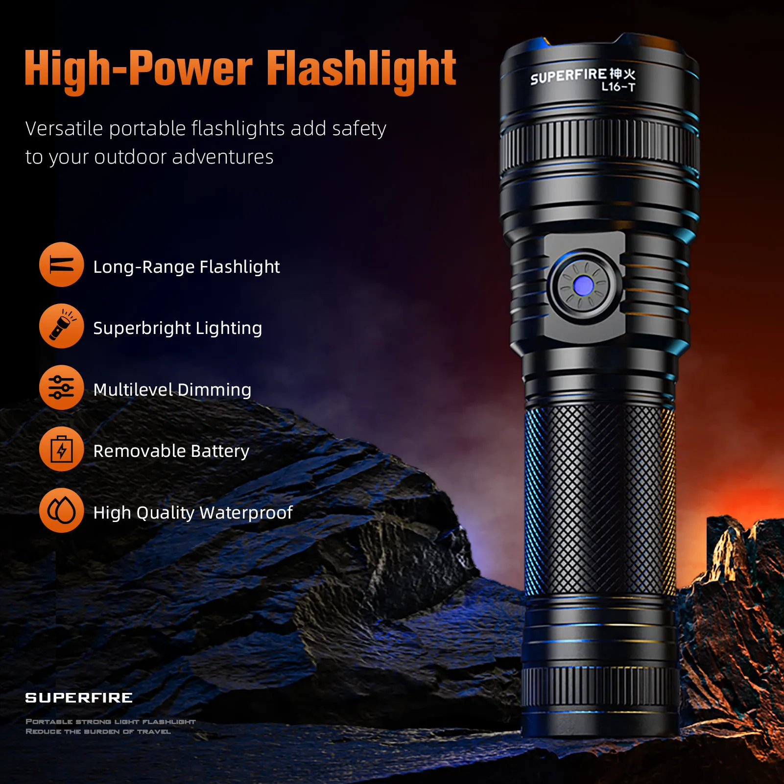 Новый superfire l16-t супер яркий - Фотография_3