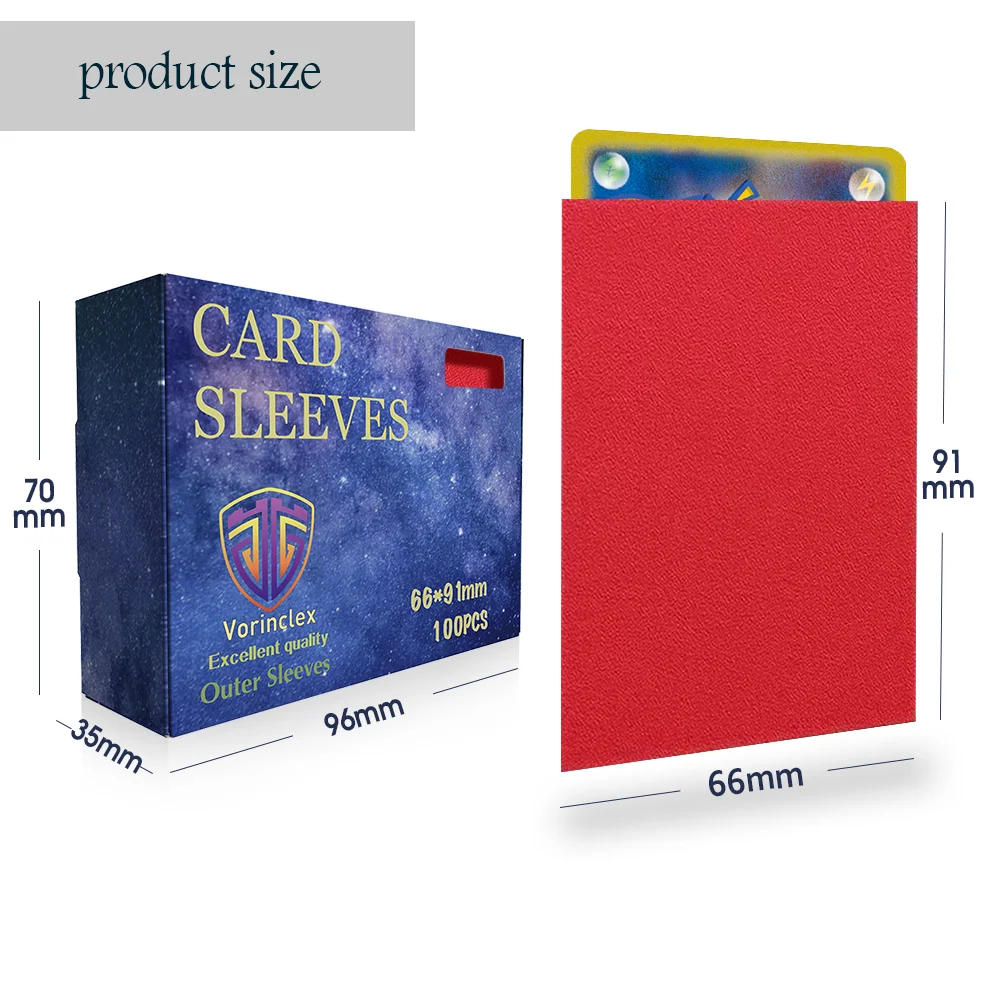 66 × 91 мм матовые рукава для карт - Фотография_2