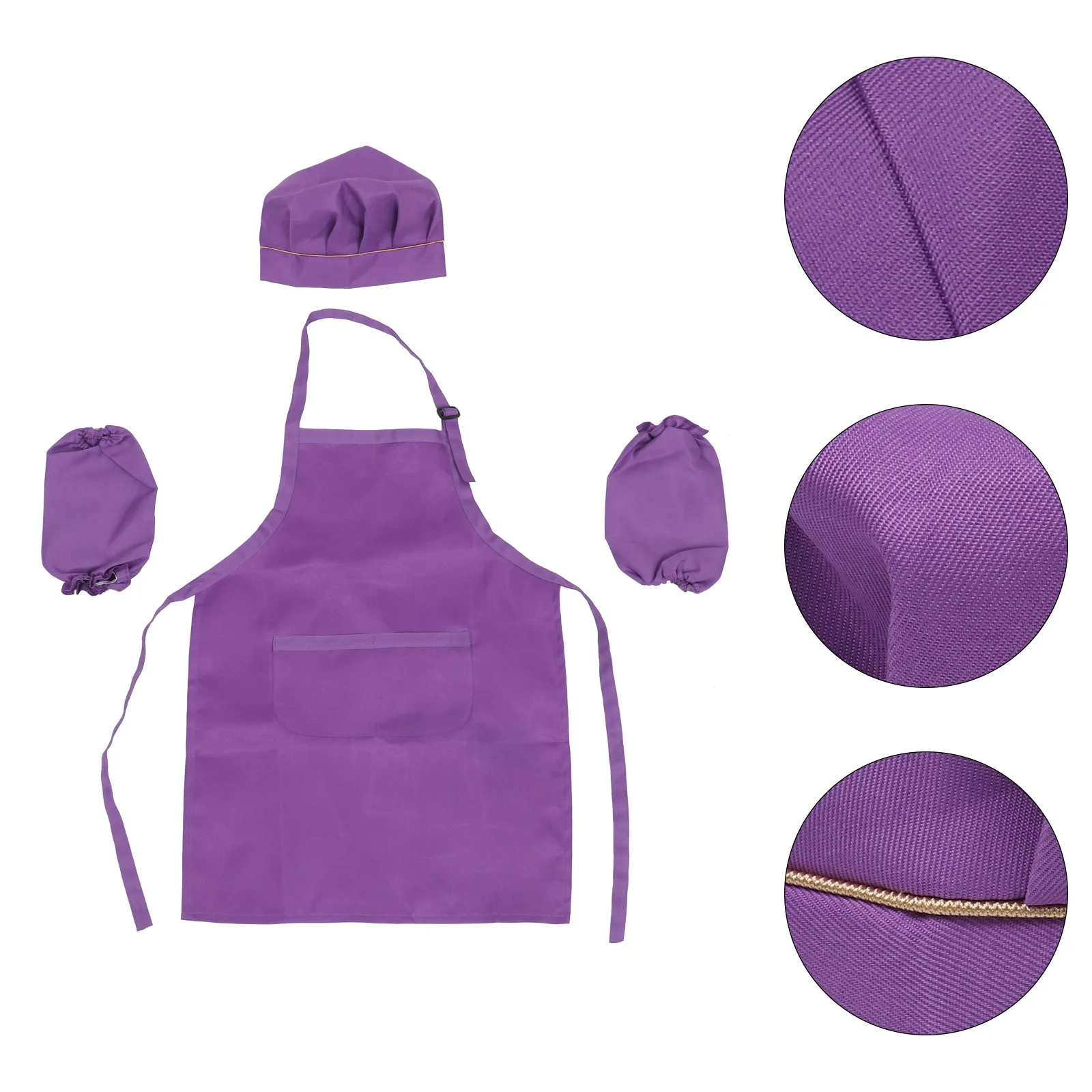 Детский фартук с шляпой и рукавами - Фотография_4