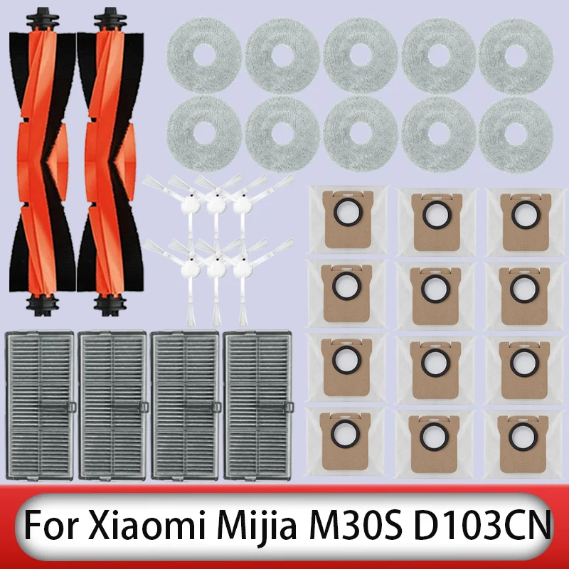 Запасные части для робота-пылесоса xiaomi mijia m30s d103cn