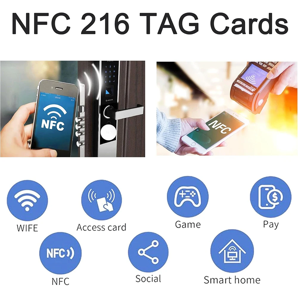 Nfc-тег ntag216 nfc-наклейка для - Фотография_4