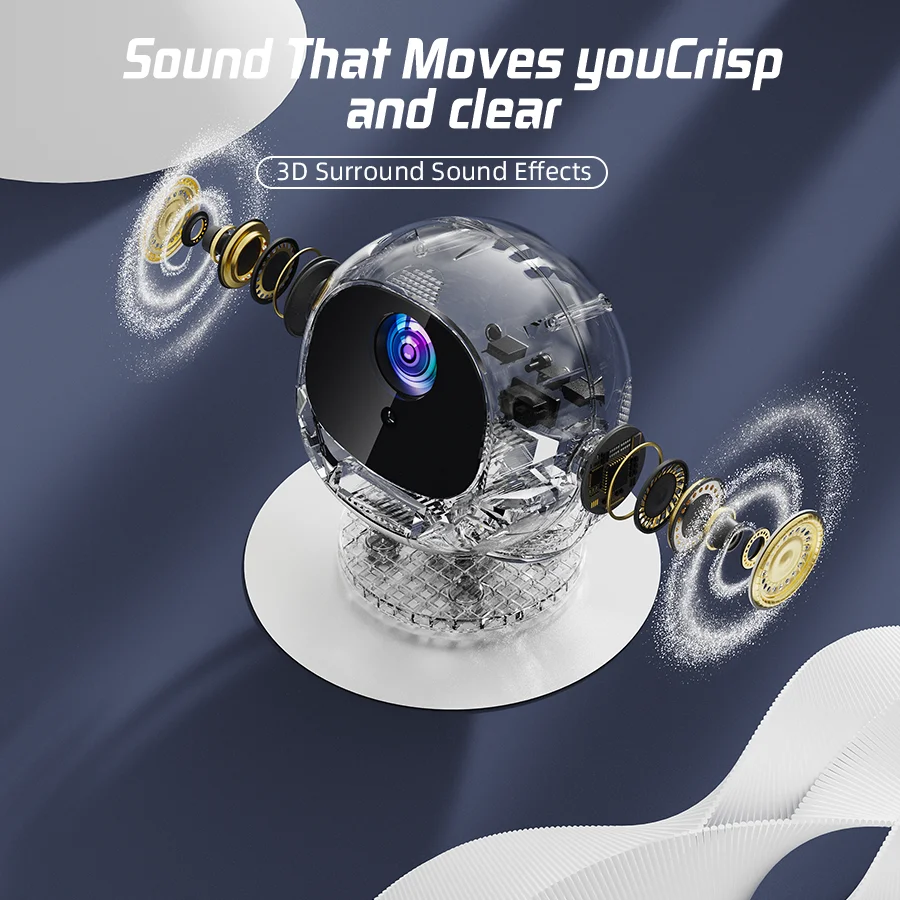 Сферический проектор для домашнего кинотеатра xbj 4k - Фотография_2