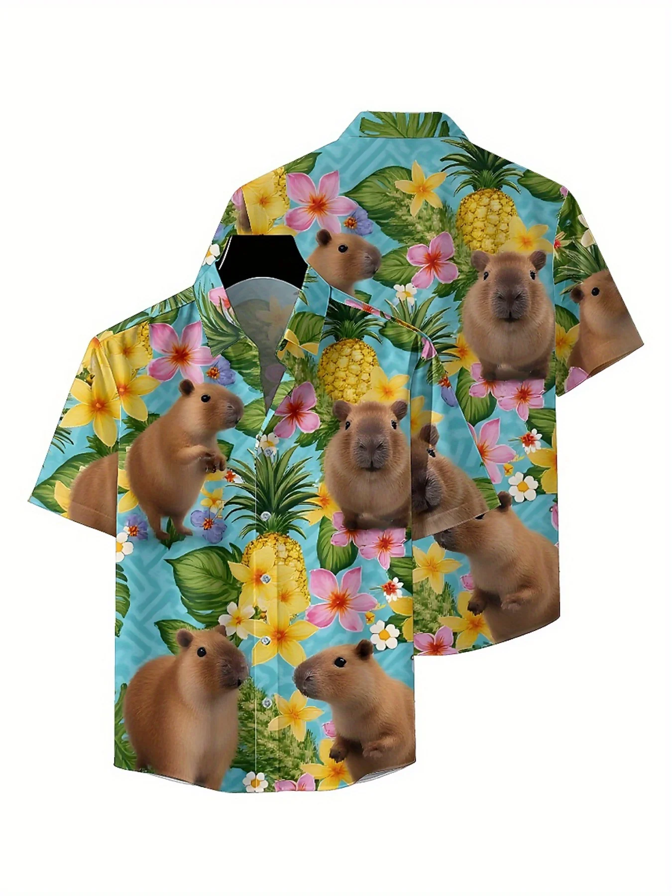 Мужские гавайские рубашки больших - Фотография_5