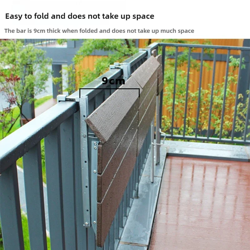 Компактный складной стол с регулируемой высотой - Фотография_4