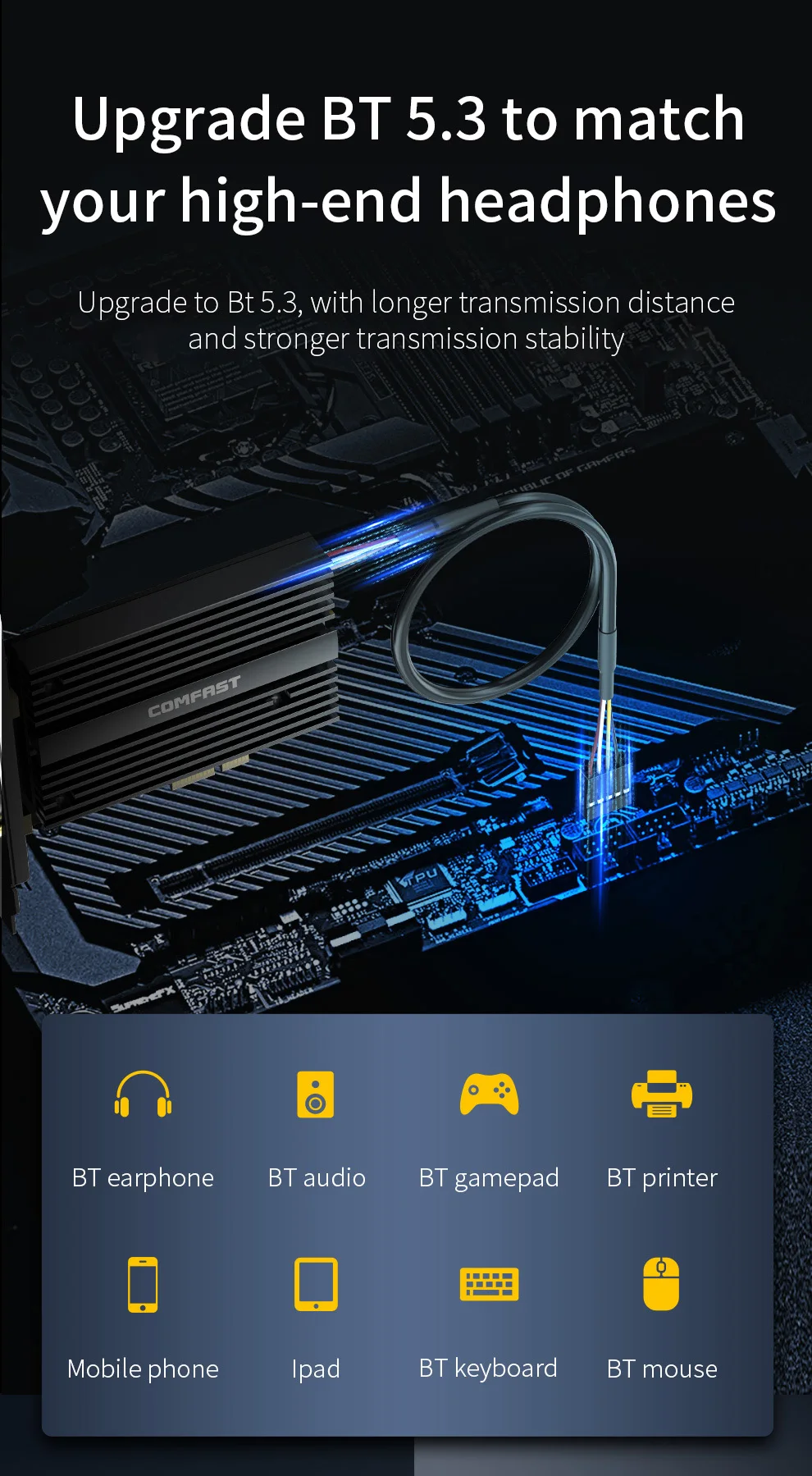 Мбит/с wifi6e ax210 беспроводной адаптер pcie bluetooth5.3 2 - Фотография_6