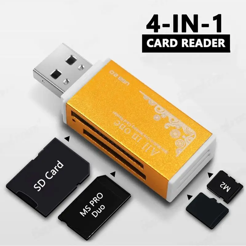 Устройство чтения карт sd 4 в 1 порта usb2 - Фотография_4