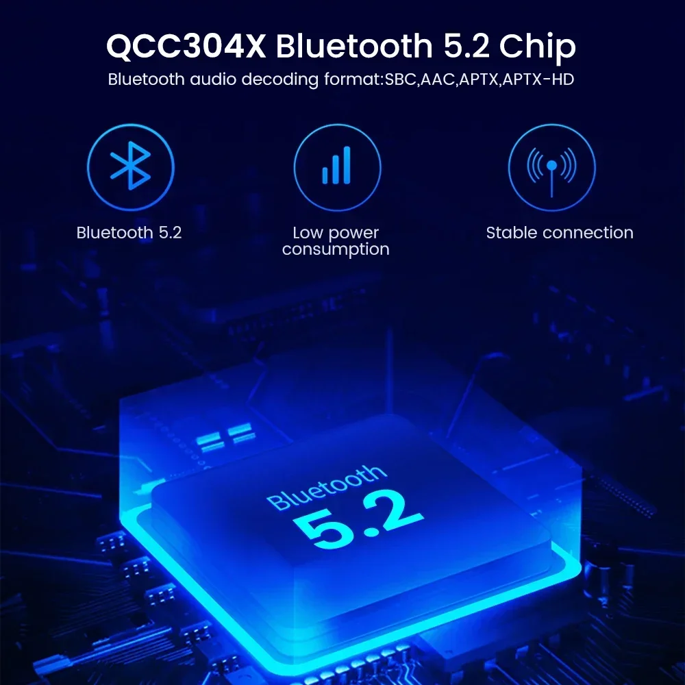 Aiyima a07 pro bluetooth-усилитель tpa3255 qcc304x стерео 2 - Фотография_6