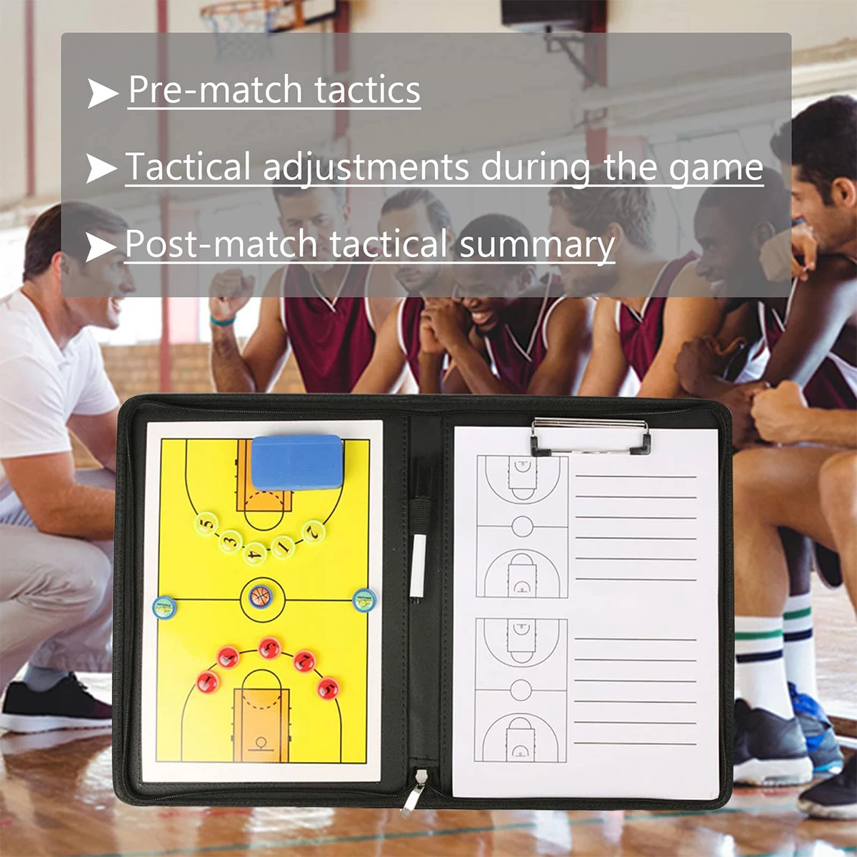 Тактическая доска для тренировок по баскетболу - Фотография_2