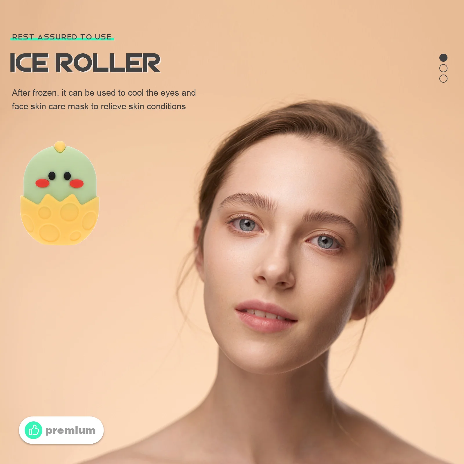 Силиконовый массажер для глазури для лица - Фотография_4