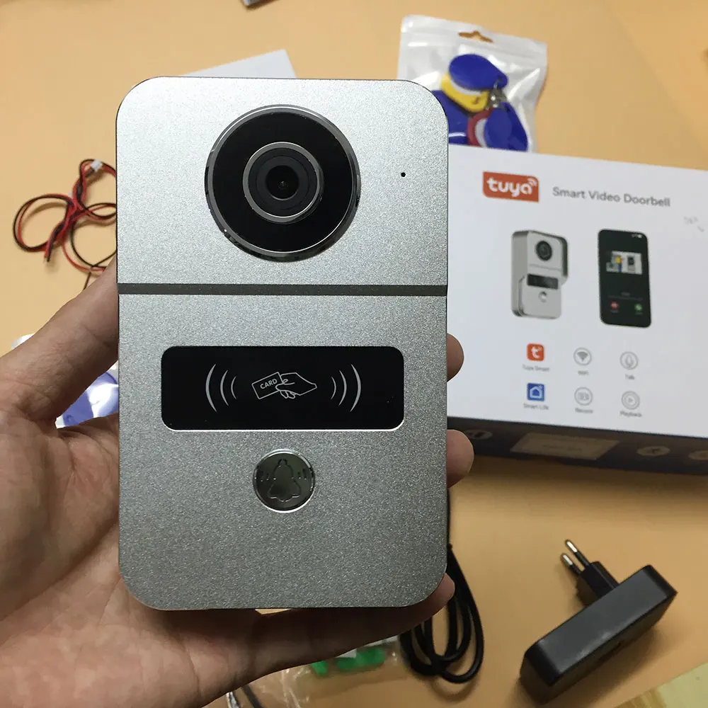 1080p tuya умный видеодомофон wi-fi - Фотография_3