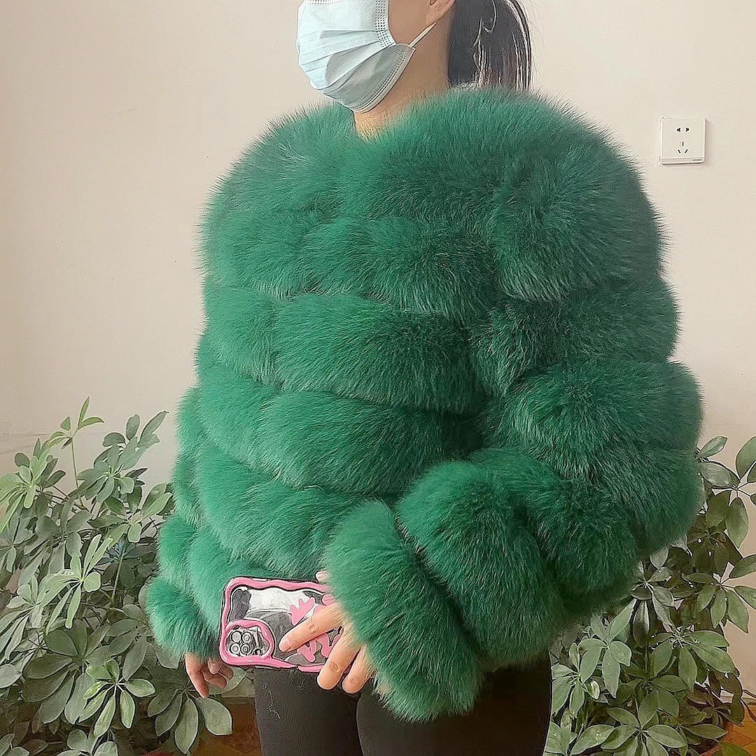 Новая зимняя куртка из натурального меха - Фотография_4